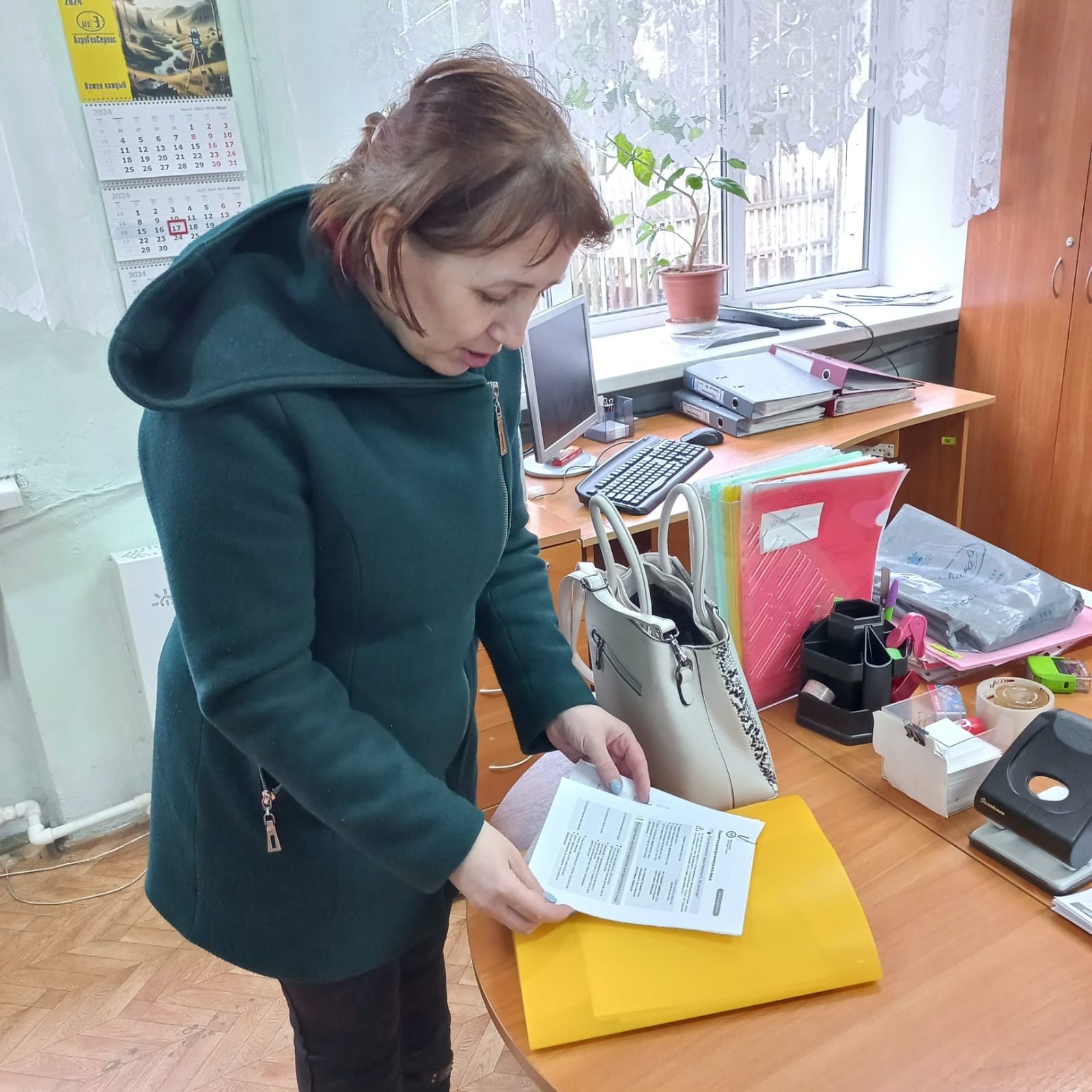 Выезд районного мобильного налогового офиса в сельское поселение Мяксинское.