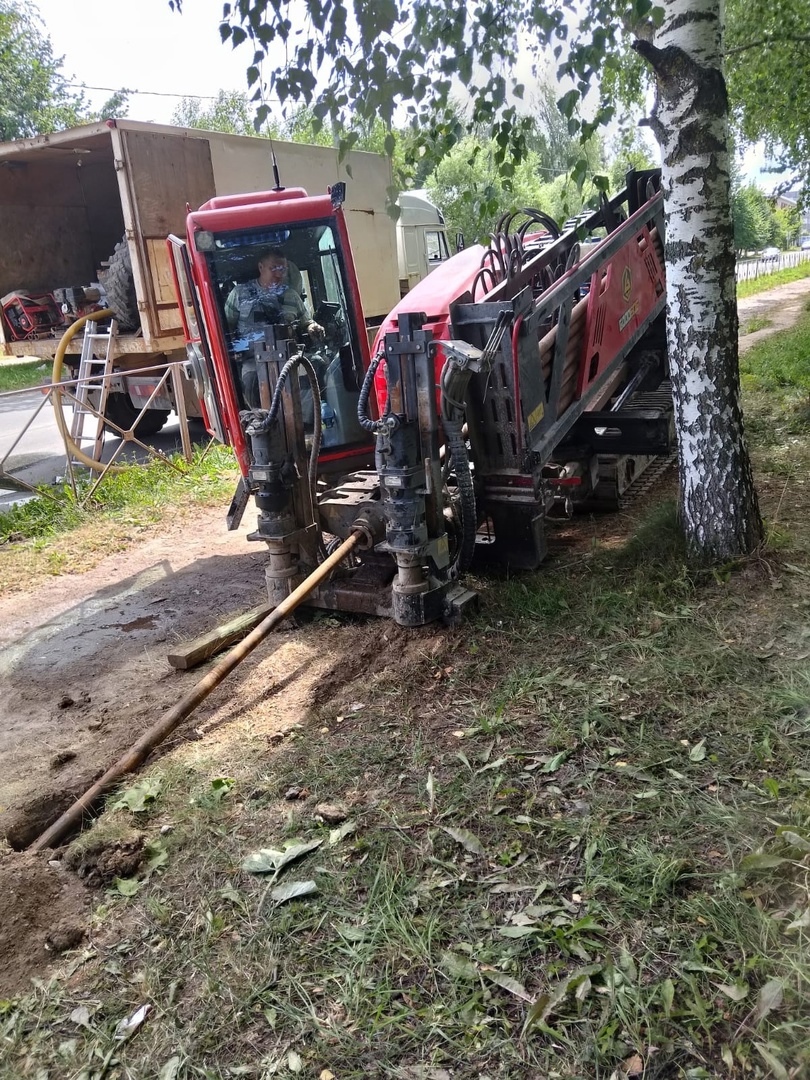 Районный Водоканал приступил к замене еще одного аварийного участка водопровода в Ботово.