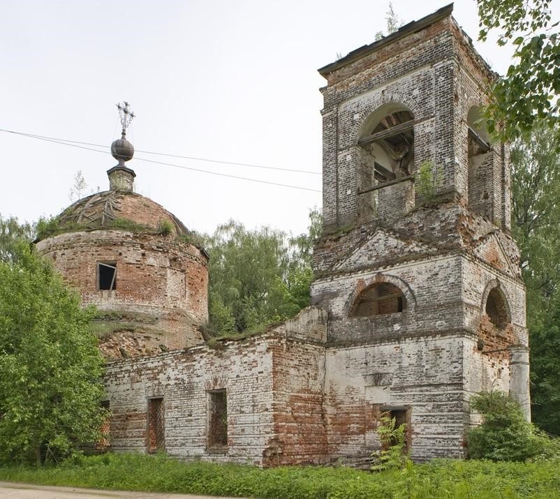 Храм Казанской иконы Божией Матери, деревня Большая Шорманга.