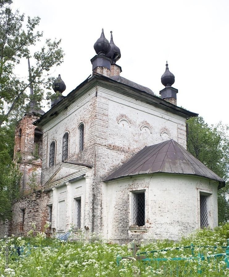 Храм Спаса Нерукотворного, село Спас-Лом.